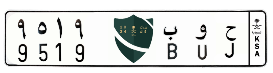 لوحة ح و ب 9519